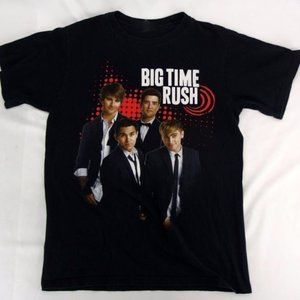 Members Of Big Time Rush Cotton Black All Size Unisex Classic Tee Shirt
